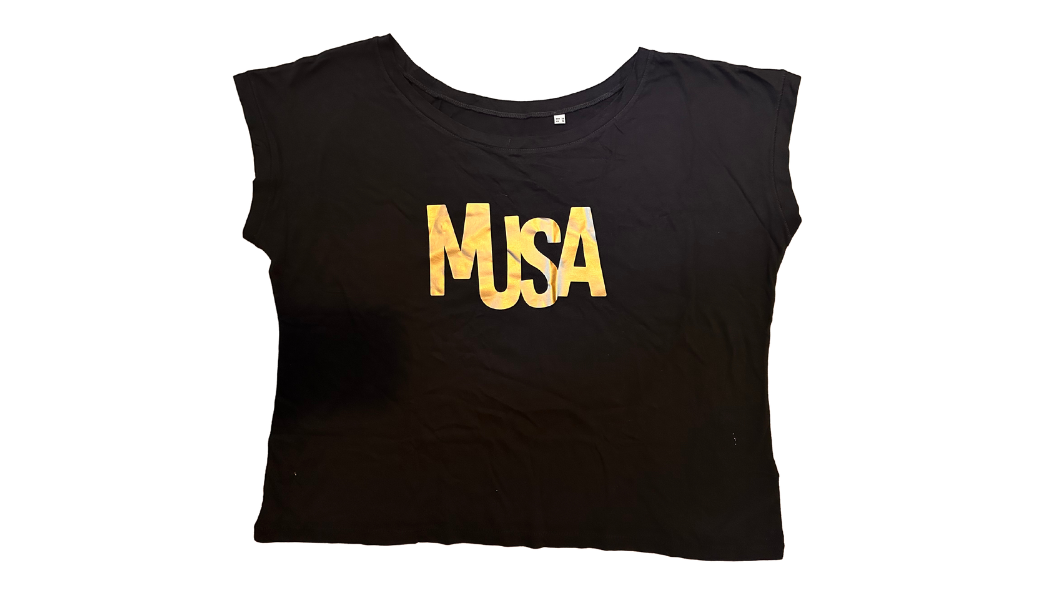 Maglia "MUSA" ampia con sacchetto